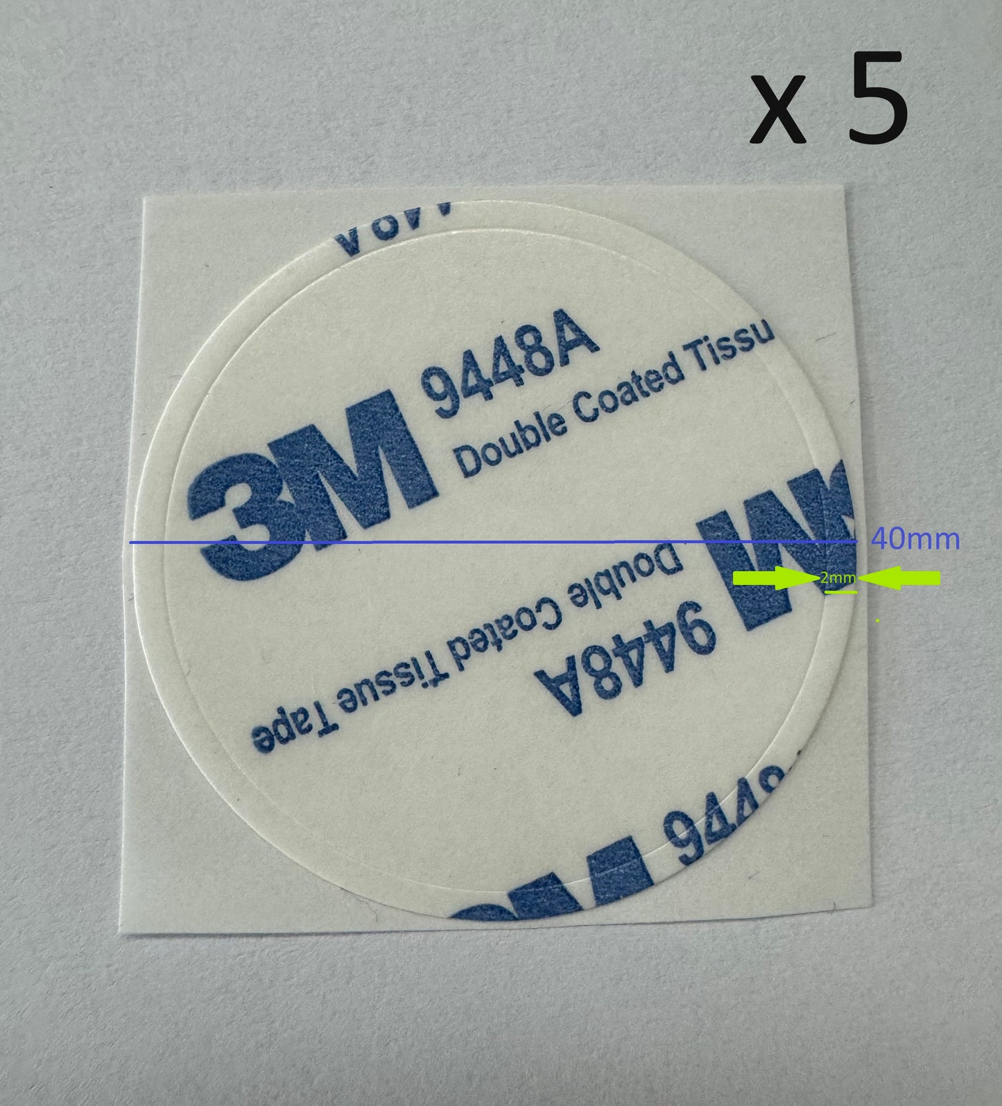 40mm bezel insert adhesive stickers