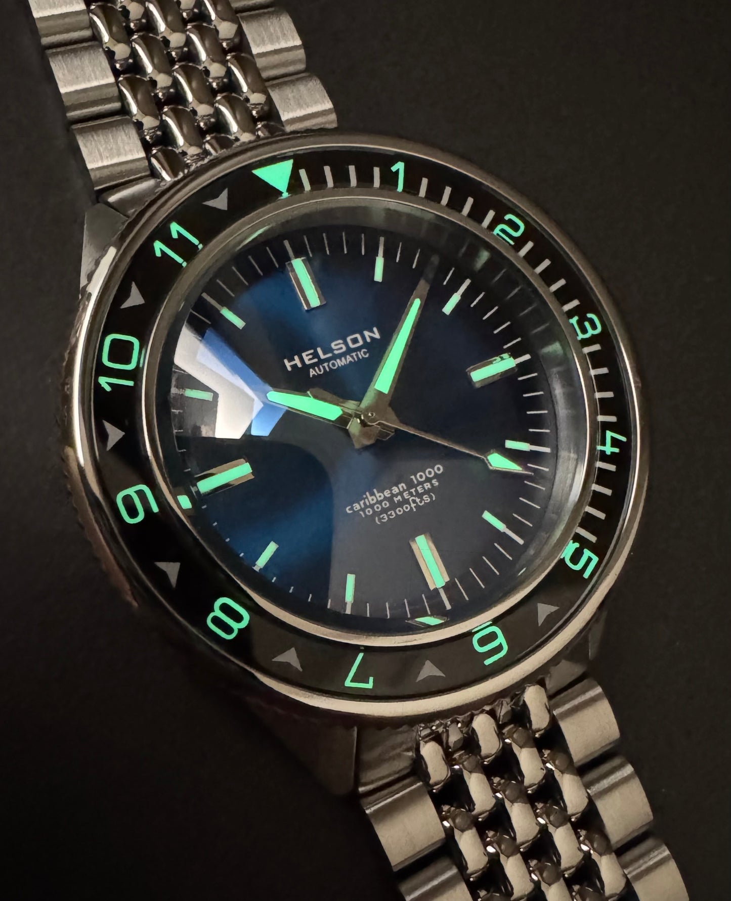 Caribbean Sunray Blue Miyota 9039