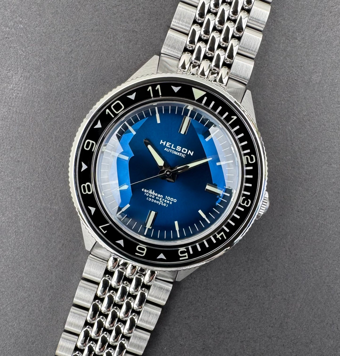 Caribbean Sunray Blue Miyota 9039